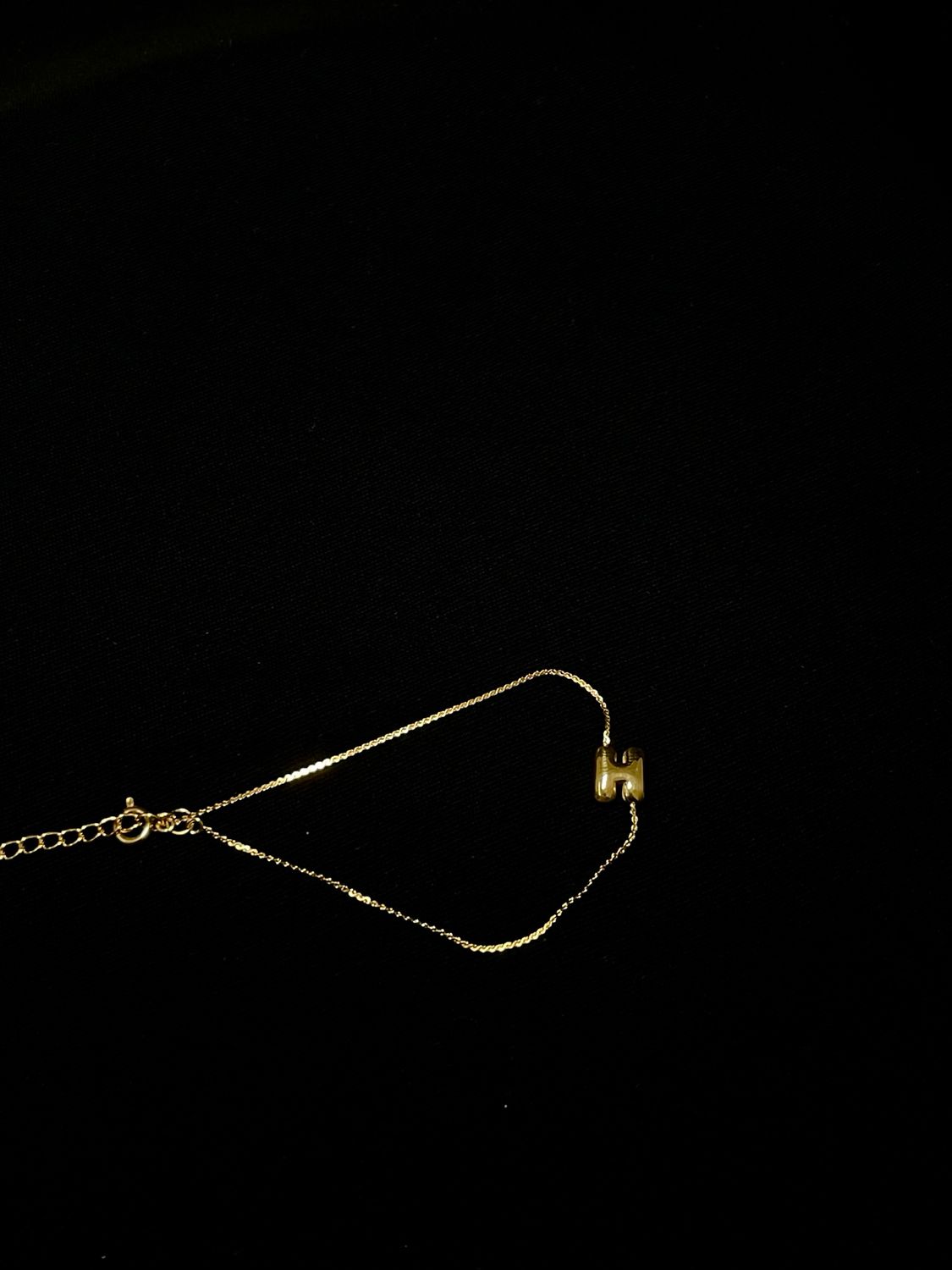 H Letter Bracelet