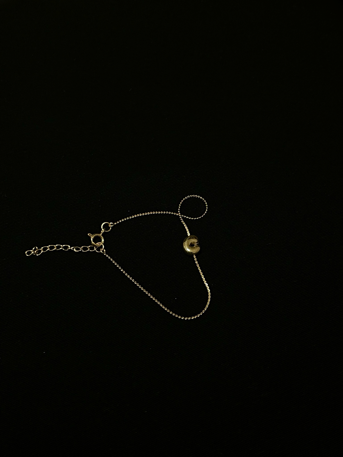 C Letter Bracelet