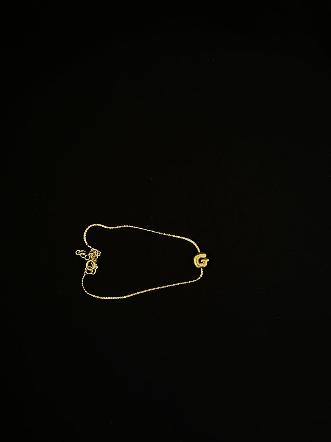 G Letter Bracelet