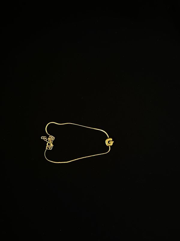 G Letter Bracelet