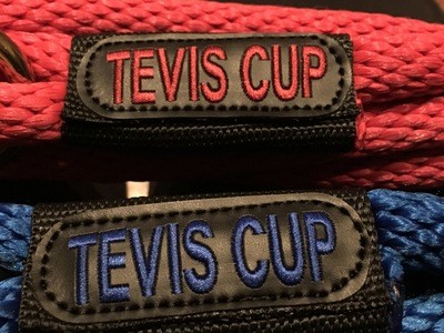 Leadropes embroidered with TEVIS