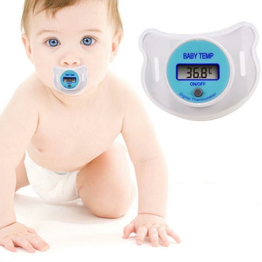 Baby Nipple Soft Safe Mouth Thermometer