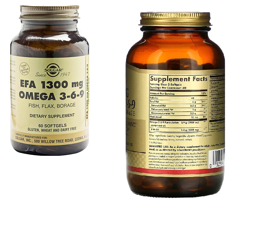 Solgar - Omega 3-6-9 (120)