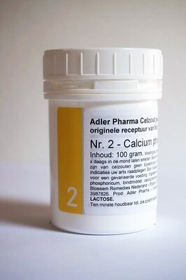 Adler Schüssler Celzout nr 2 Calcium phosphoricum