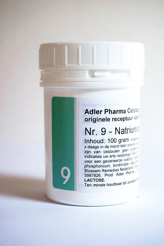 Adler Schüssler Celzout nr 9 Natrium phosphoricum