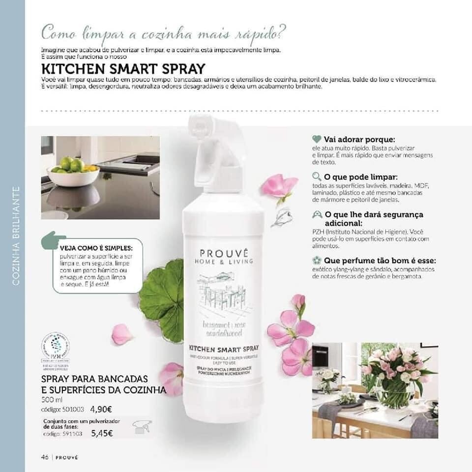 Spray para bancadas da cozinha