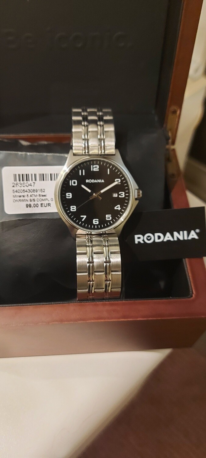 Nieuw ! ... klassevol Rodania uurwerk aan 1/2 v.d. prijs (uit faling)