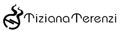 schwarzes Logo mit Schriftzug ,,Tiziana Terenzi"