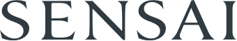 schwarzes Logo mit Schriftzug ,,Sensai"