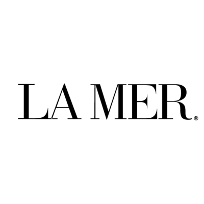 schwarzes Logo mit Schriftzug ,,La Mer"