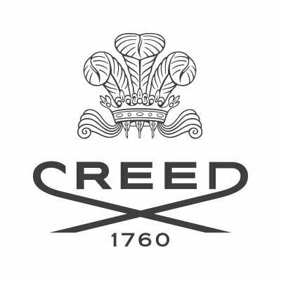 schwarzes Logo mit Schriftzug ,,Creed 1760"