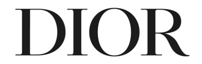 schwarzes Logo mit Schriftzug ,,dior"