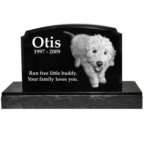 Grave Markers With Laser Engraved Photo