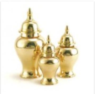 Shiny Brass Urns Shiny Brass Urns