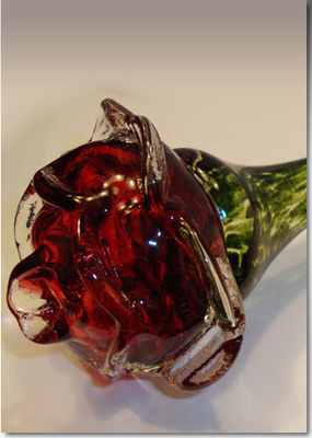 Eternal Bloom Memorial Glass