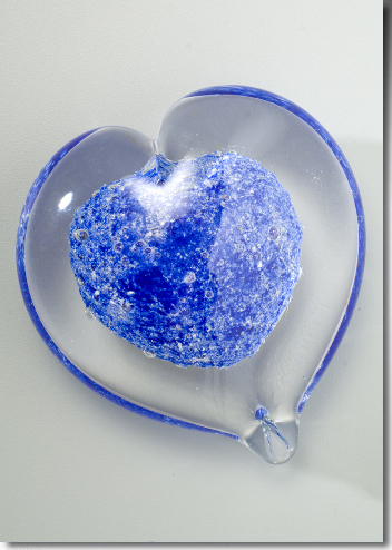 Boundless Glass Heart Memorials