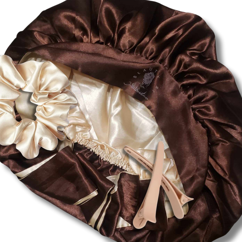 Silk Bonnet Set