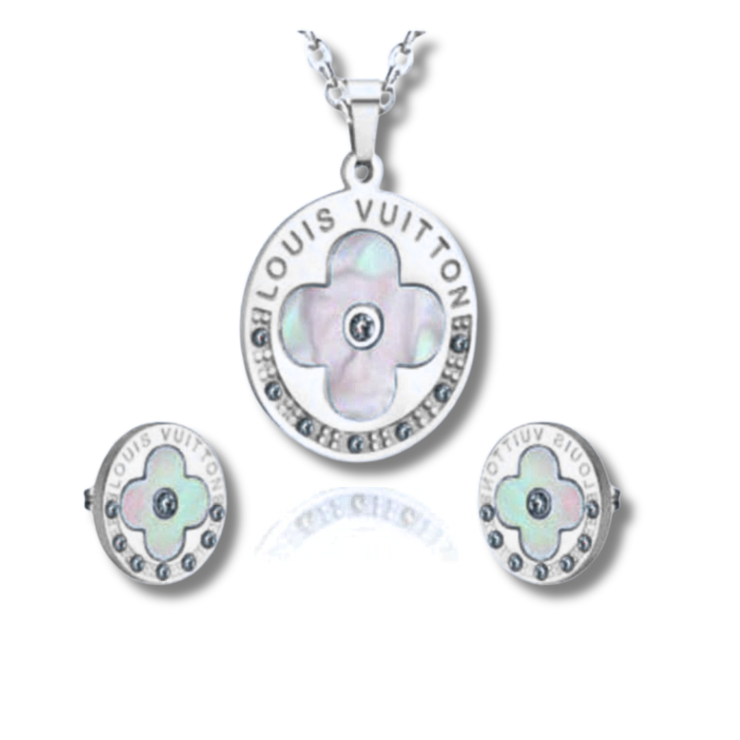 LV Blossom Earrings &amp; Necklace