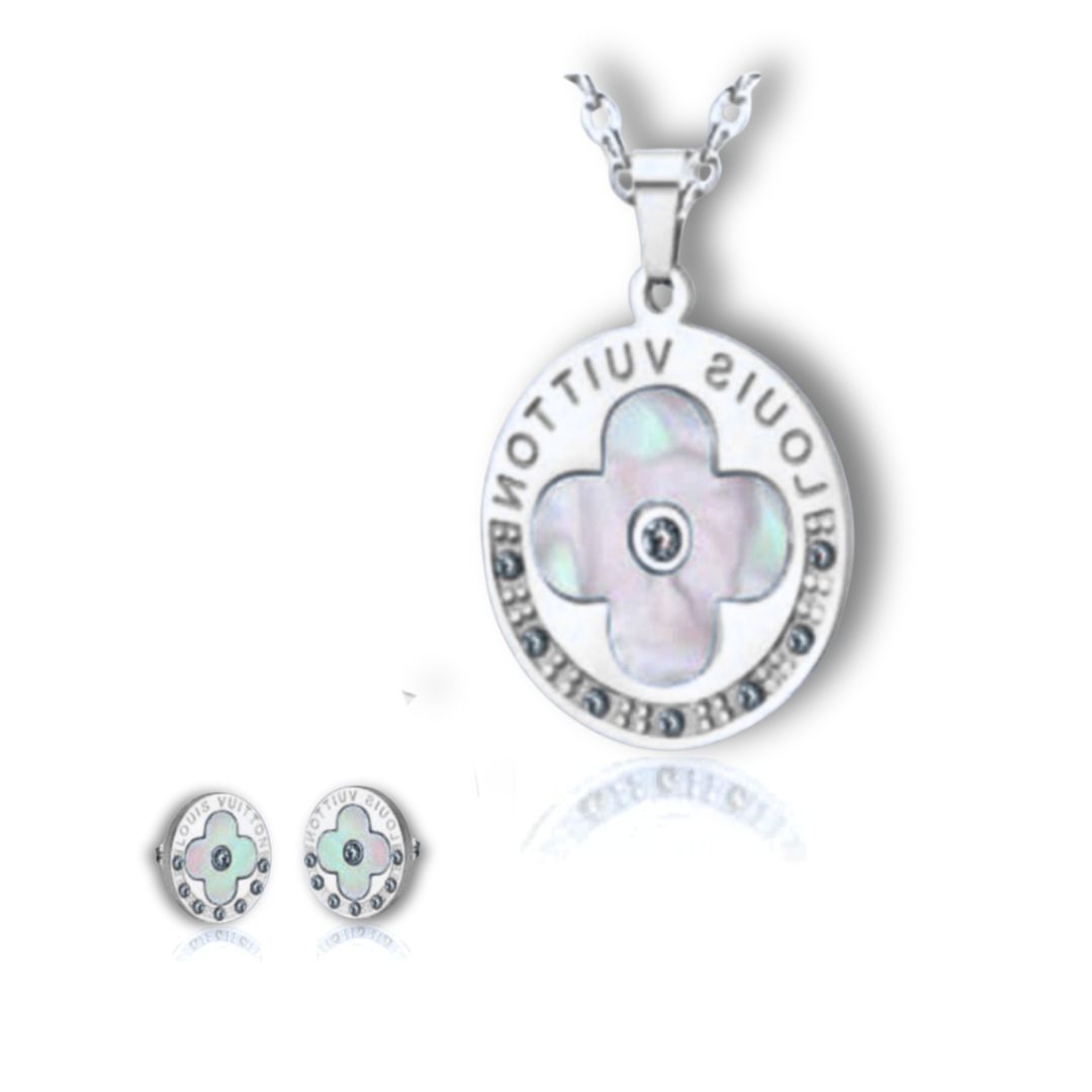 LV Blossom Earrings &amp; Necklace