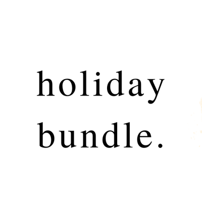 holiday bundle - 4 tealights