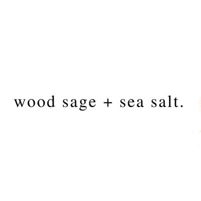 Wood Sage + Sea Salt - 6oz