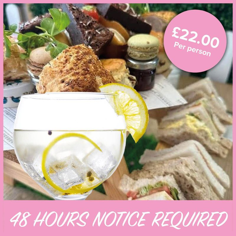 Gin & Tonic Afternoon Tea Deposit