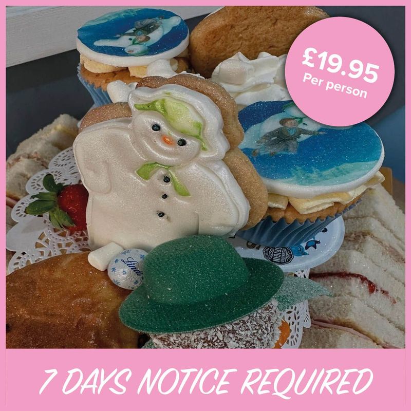 Walking In The Air Snowman Afternoon Tea Deposit