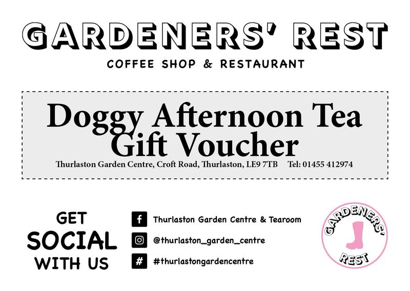 Doggy Afternoon Tea Gift Voucher