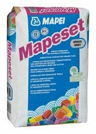 Pegamento Mapeset impermeable x 25 kg