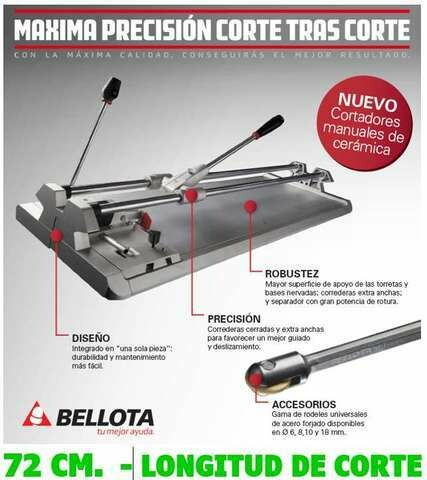 Corta cerámicos Bellota profesional Pro65