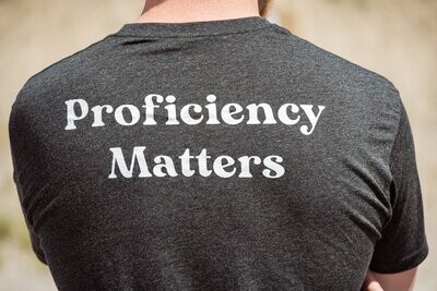 Advent Training Proficiency Matters: T-Shirt Unisex MEDIUM