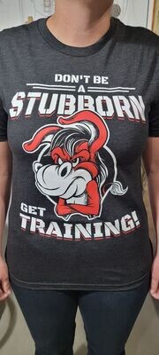 Advent Training Don't Be Stubborn: T-Shirt Unisex XL