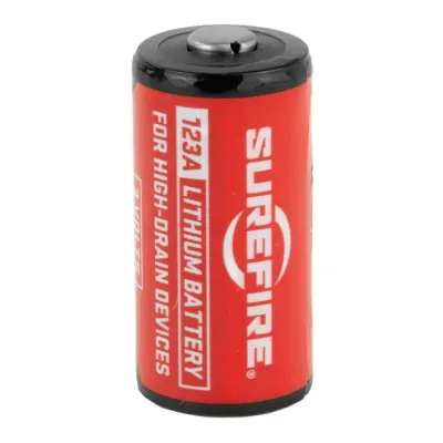 Surefire CR123A Lithium - 12 Pack - Red Surefire CR123A Lithium - 12 Pack - Red