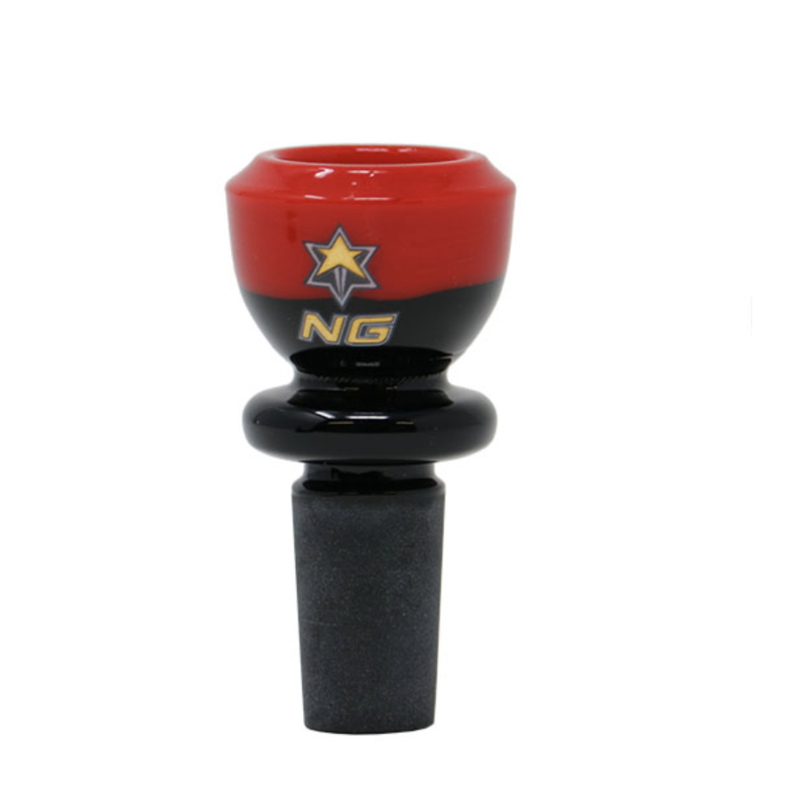 Nice Glass Black &amp; Colour Cup Bowl