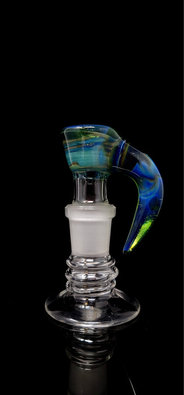 Byzantium Glass Bowl 18mm 4 Hole - #11