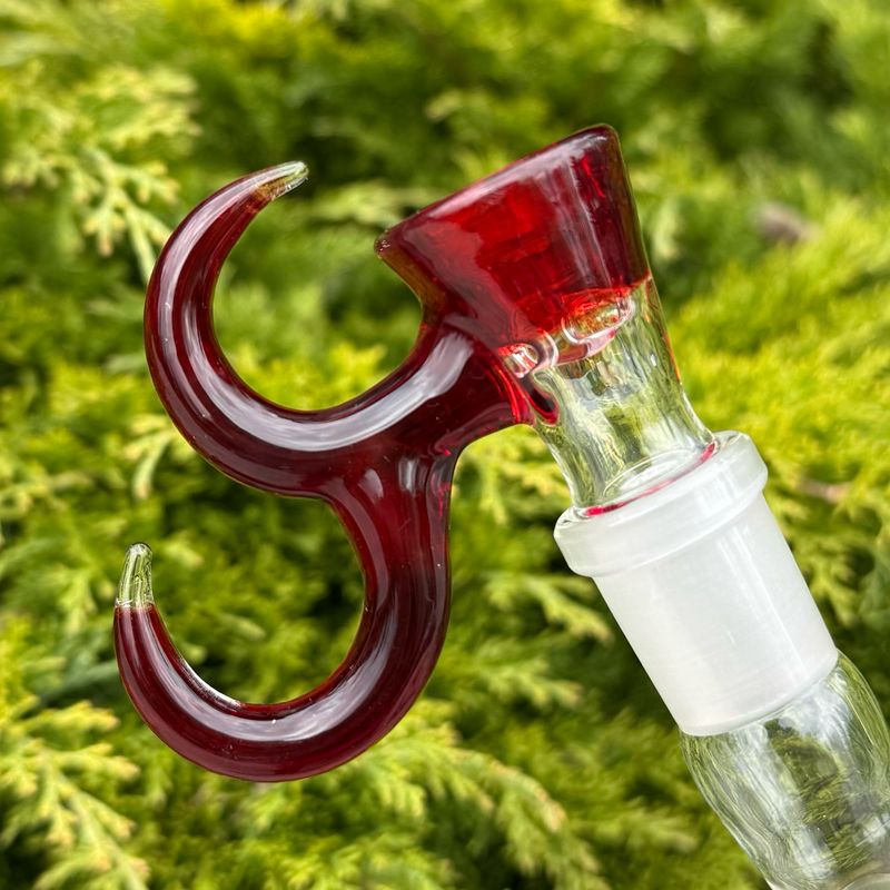 Gump Glass Double Horn Bowl 18mm 4 Hole - (G)