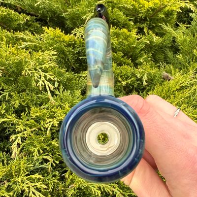 Gump Glass 1/1 Double Horn Bowl 18mm 1 Hole - (L)