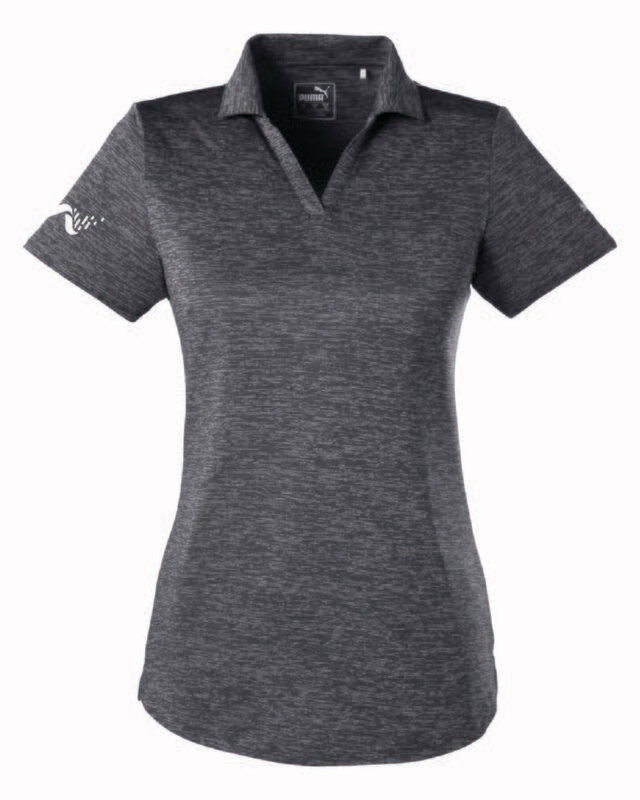 Ladies Puma Golf Icon Heather Polo
