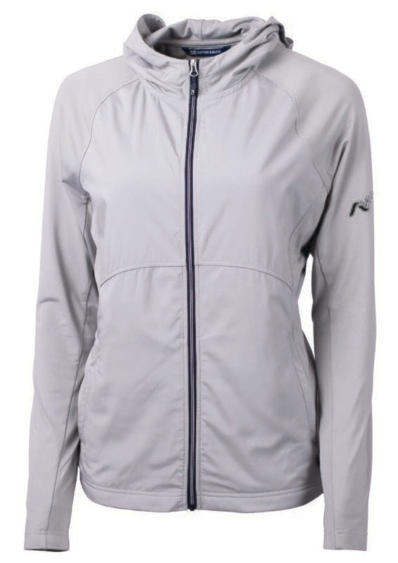 Cutter &amp; Buck Adapt Eco Knit Hybrid Recycled Womens Full Zip Jacket