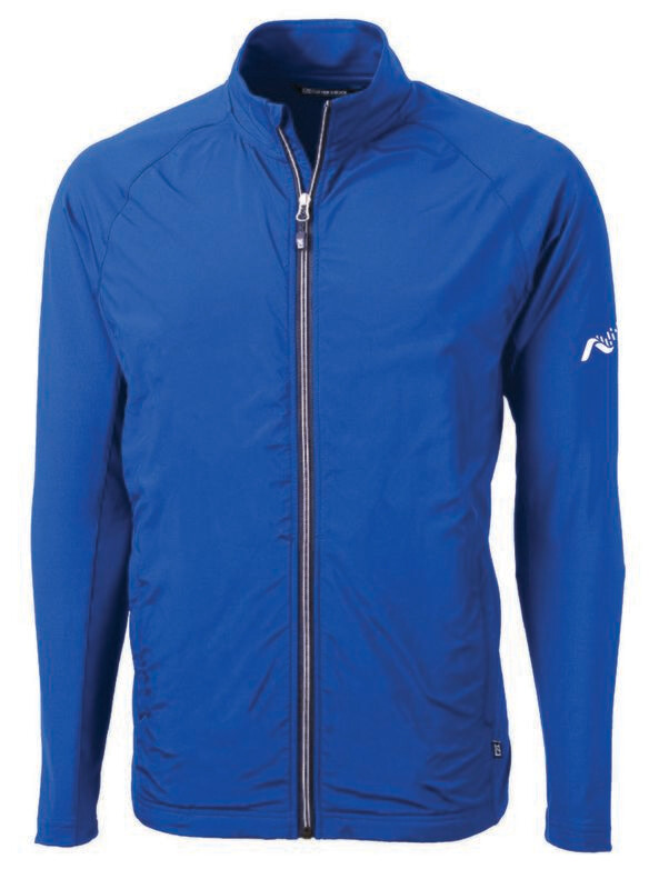 Cutter &amp; Buck Adapt Eco Knit Hybrid Recycled Men’s Full Zip Jacket