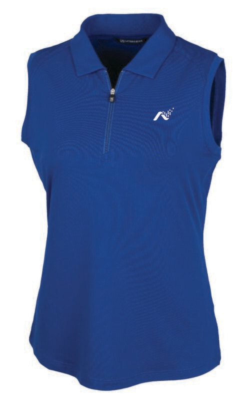Cutter &amp; Buck Ladies Forge Stretch Sleeveless Polo