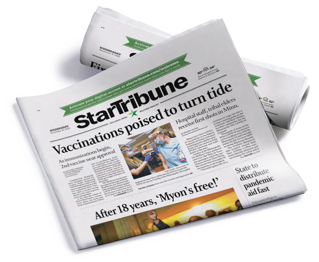 Sunday Full Run Star Tribune Print