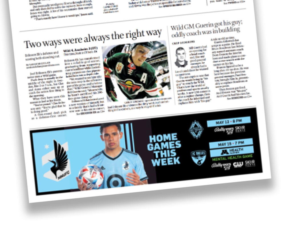 Star Tribune - Sunday Front Page Strips