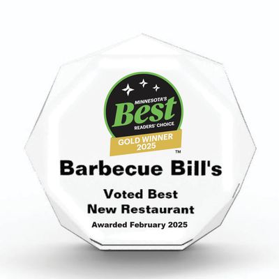 Acrylic Winner's Award - Opaque Octagon