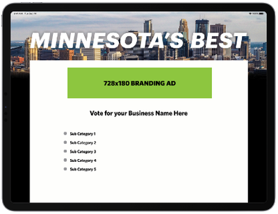 Custom Voting Page + Ballot Button