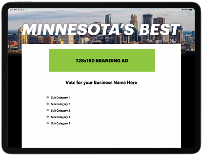 Custom Voting Page - Additional Categories