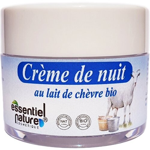 CRÈME DE NUIT BIO AU LAIT DE CHÈVRE CRÈME DE NUIT BIO AU LAIT DE CHÈVRE