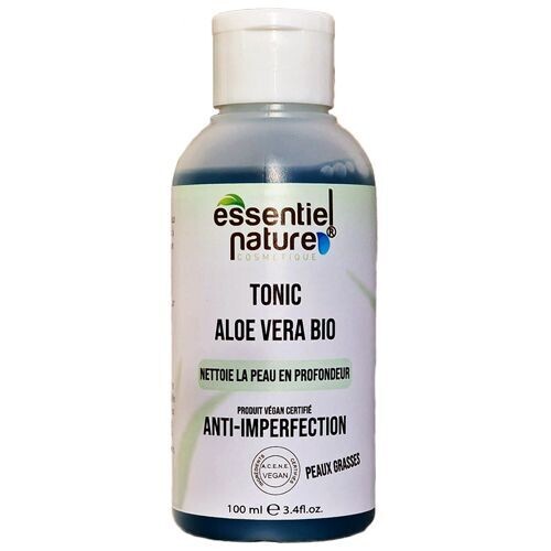 TONIC ALOE VERA PEAUX GRASSES 100 ou 200ml