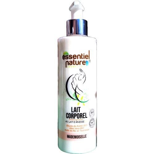 Lait corporel hydratant au lait d'ânesse bio MADEMOISELLE