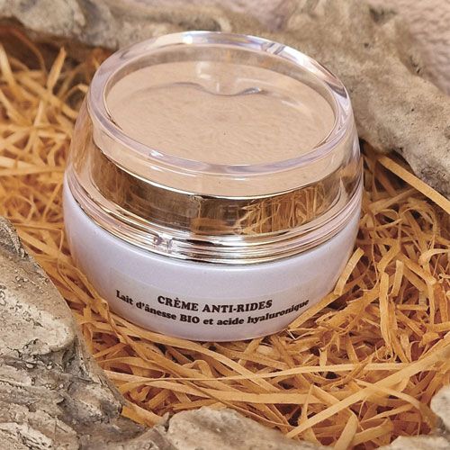 Crème Anti-Rides Bio au Lait d'Ânesse Bio